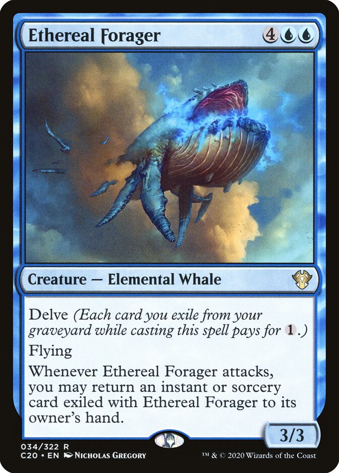 Ethereal Forager (34) - Commander 2020 (C20)