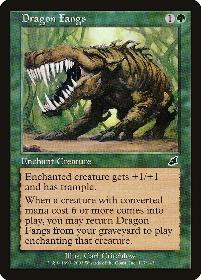 Dragon Fangs (117) - Scourge (SCG)