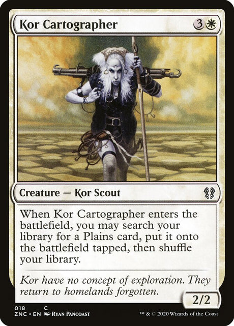 Kor Cartographer (18) - Zendikar Rising Commander (ZNC)
