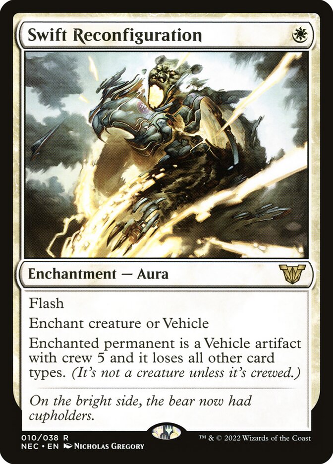 Swift Reconfiguration (10) - Neon Dynasty Commander (NEC)