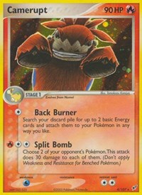 Camerupt (4) - EX Deoxys (DX)