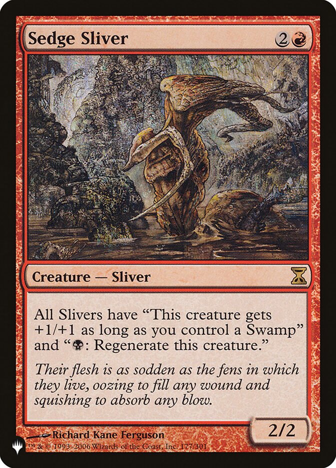 Sedge Sliver (TSP-177) - The List (PLST)