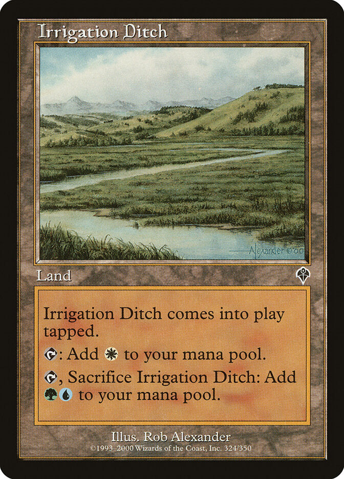 Irrigation Ditch (324) - Invasion (INV)