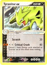 Tyranitar ex Non Holo (17) - POP Series 1 (POP)
