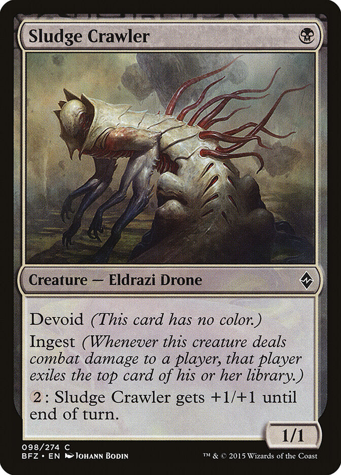 Sludge Crawler (98) - Battle for Zendikar (BFZ)