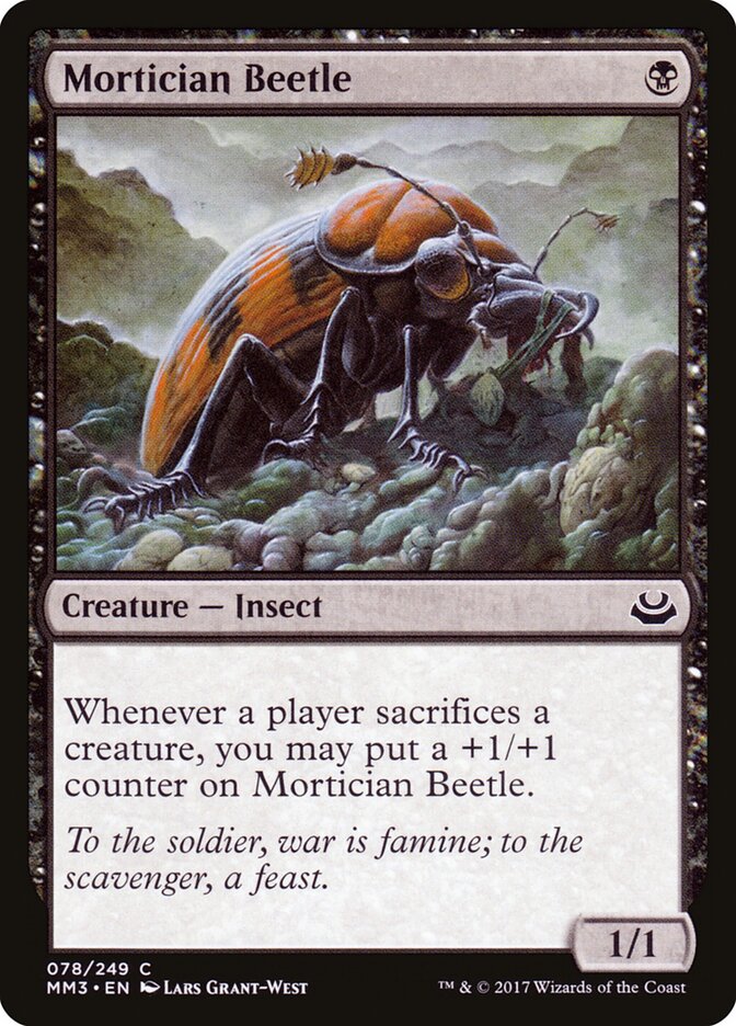 Mortician Beetle (78) - Modern Masters 2017 (MM3)