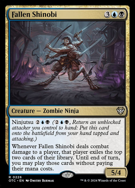 Fallen Shinobi (226) - Outlaws of Thunder Junction Commander (OTC)