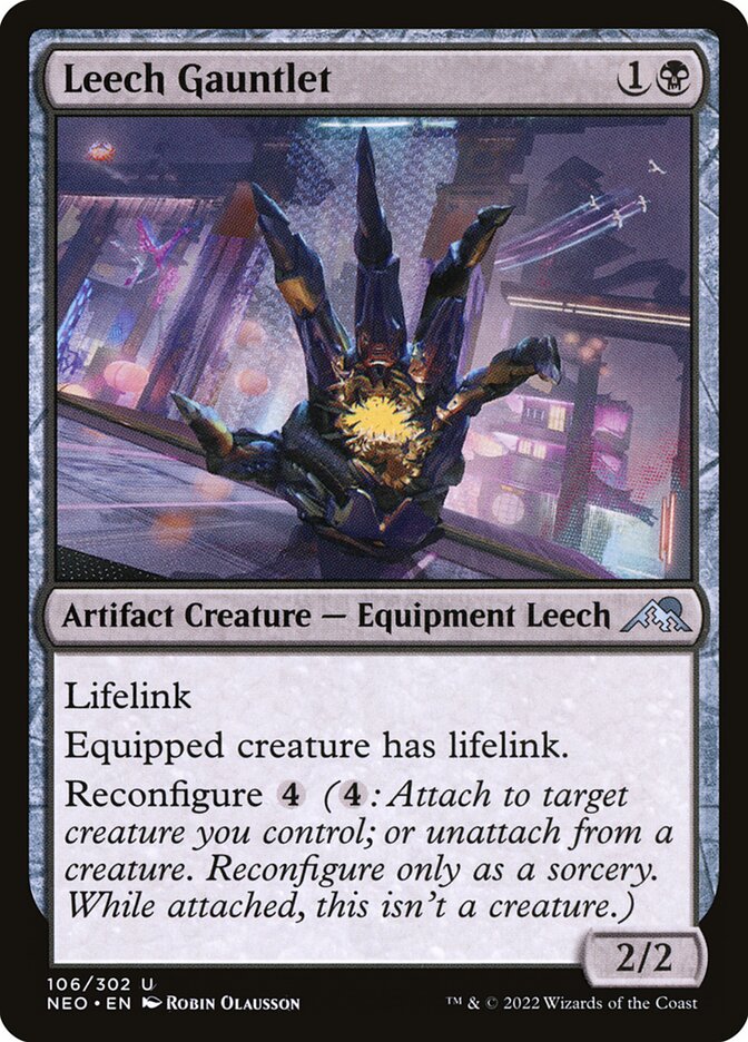 Leech Gauntlet (106) - Kamigawa: Neon Dynasty (NEO)