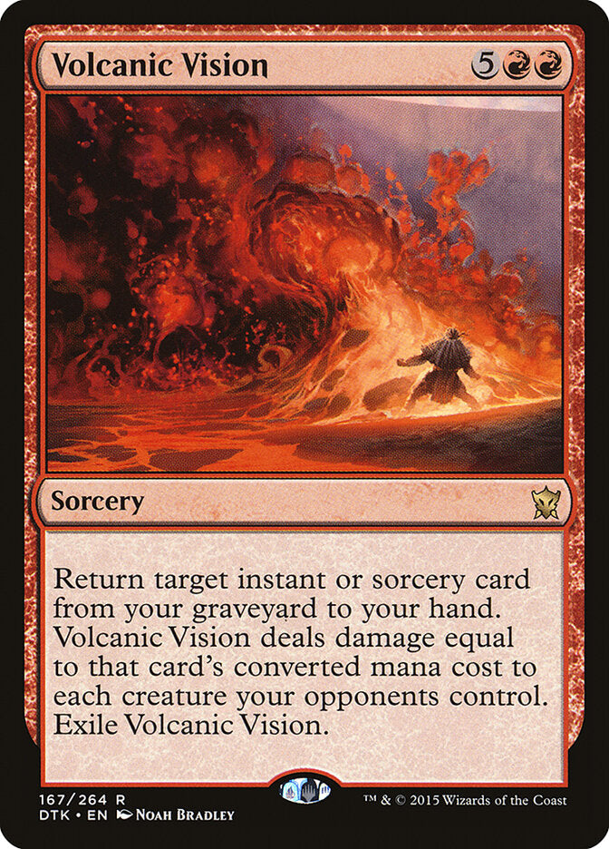 Volcanic Vision (167) - Dragons of Tarkir (DTK)