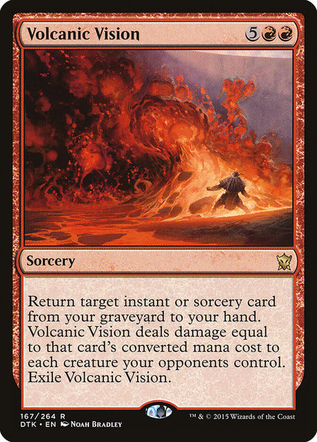 Volcanic Vision (167) - Dragons of Tarkir (DTK)