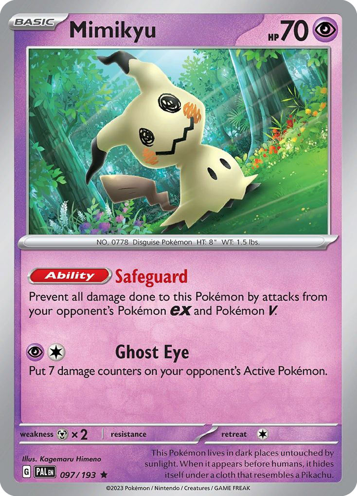 Mimikyu (97/193) - [Holo Foil] Paldea Evolved (PAL)