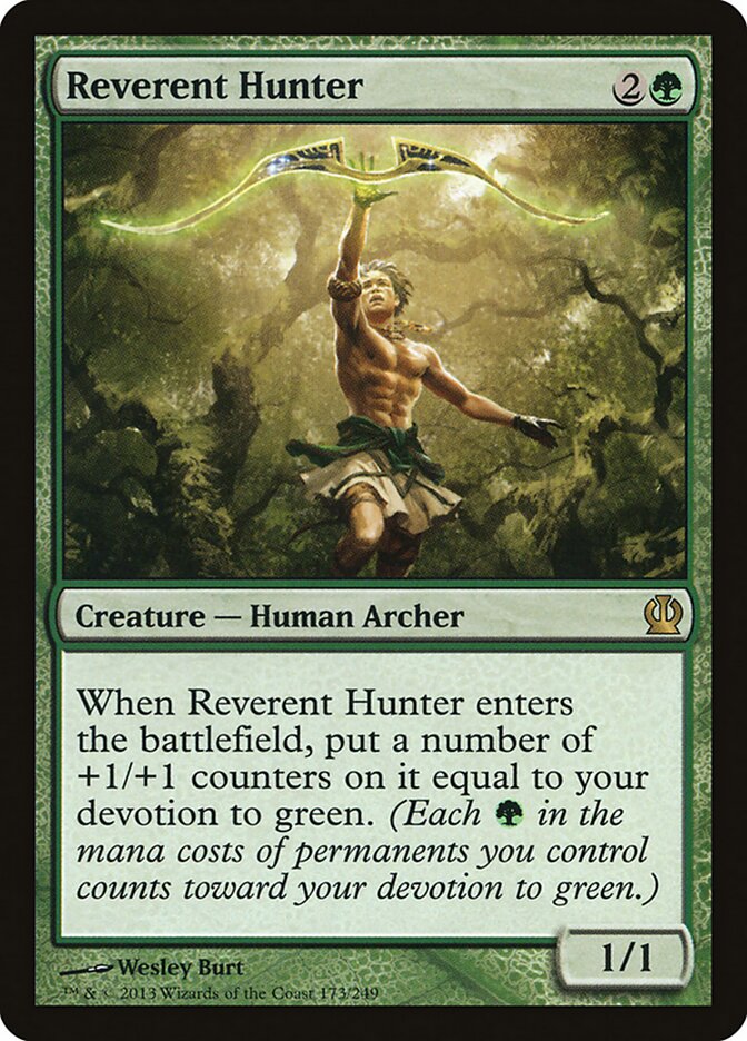 Reverent Hunter (173) - Theros (THS)