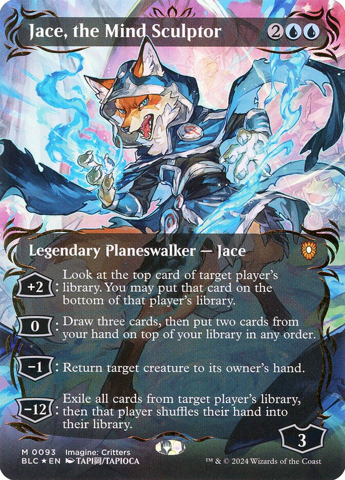 Jace, the Mind Sculptor (93) - Bloomburrow Commander (BLC)