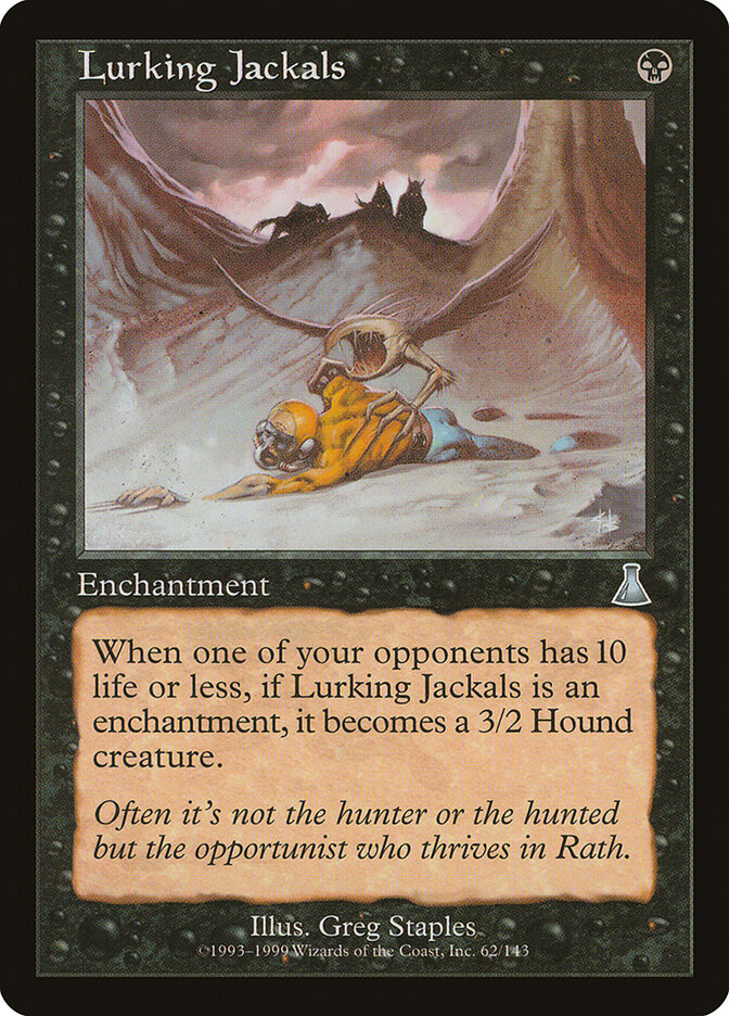 Lurking Jackals (62) - Urza's Destiny (UDS)