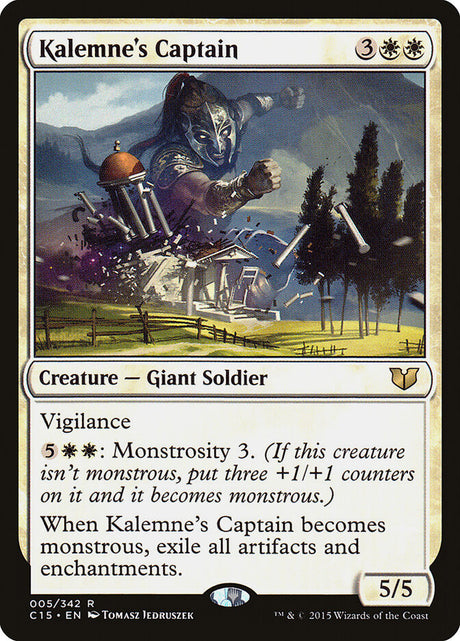 Kalemne's Captain (5) - Commander 2015 (C15)