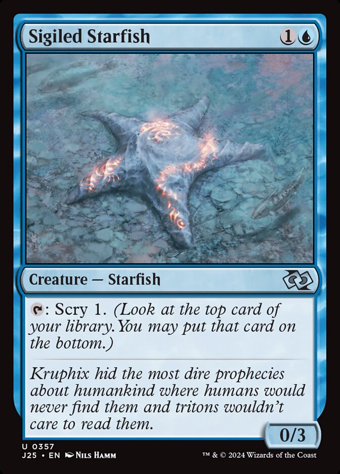 Sigiled Starfish (357) - Foundations Jumpstart (J25)