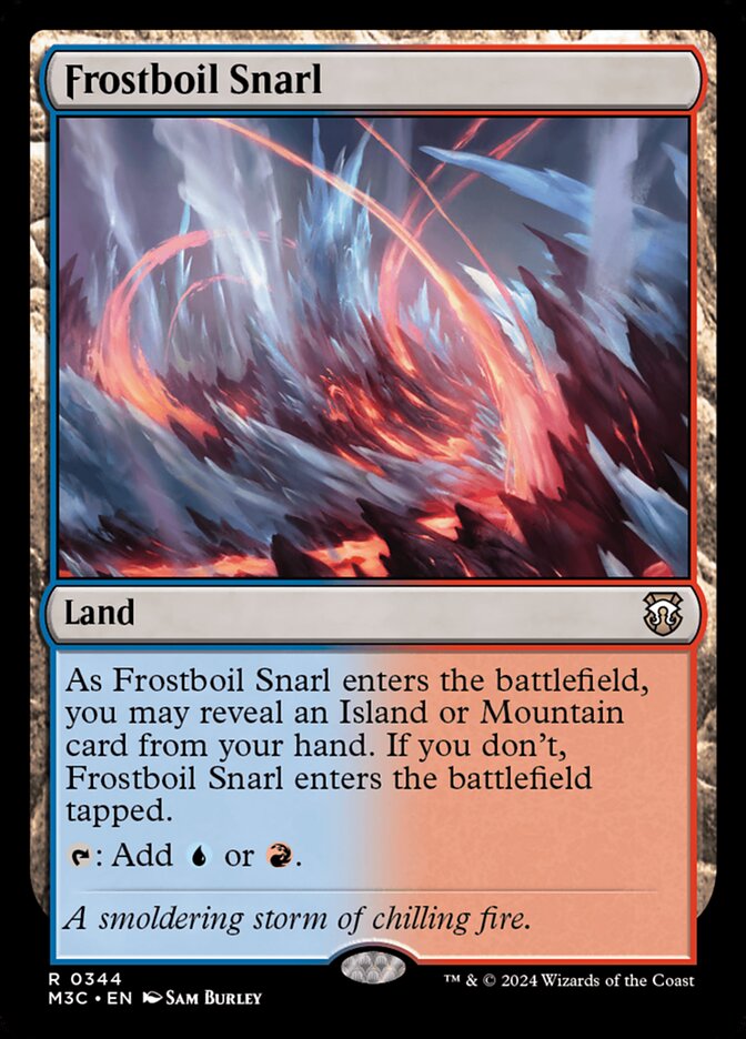 Frostboil Snarl (344) - Modern Horizons 3 Commander (M3C)