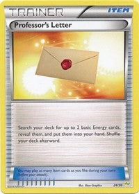 Professor's Letter (Noivern) (24) - XY Trainer Kit: Sylveon & Noivern (PR)