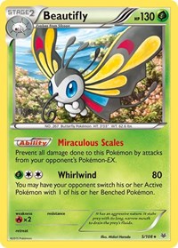 Beautifly (5) - XY - Roaring Skies (ROS)