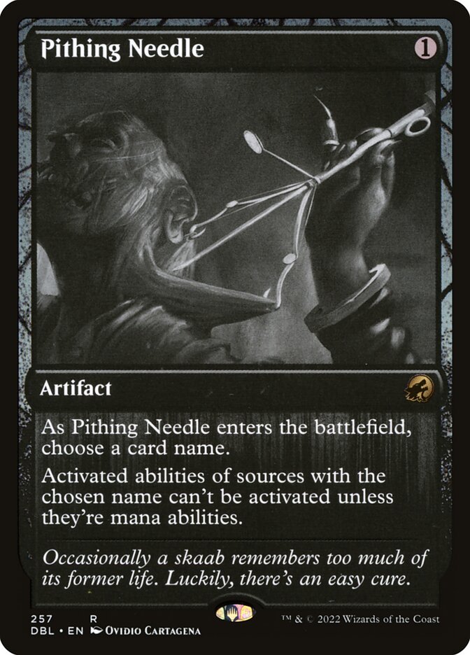 Pithing Needle - [Foil] Innistrad: Double Feature (DBL)