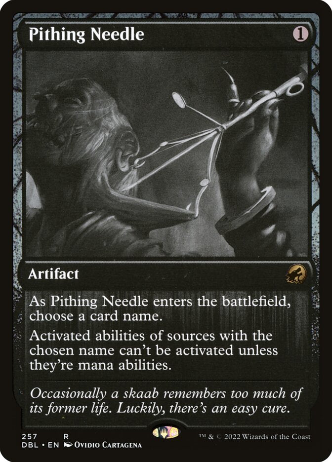 Pithing Needle (257) - Innistrad: Double Feature (DBL)