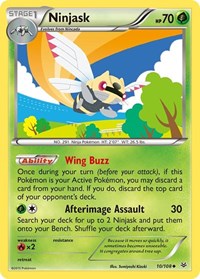 Ninjask (10) - XY - Roaring Skies (ROS)