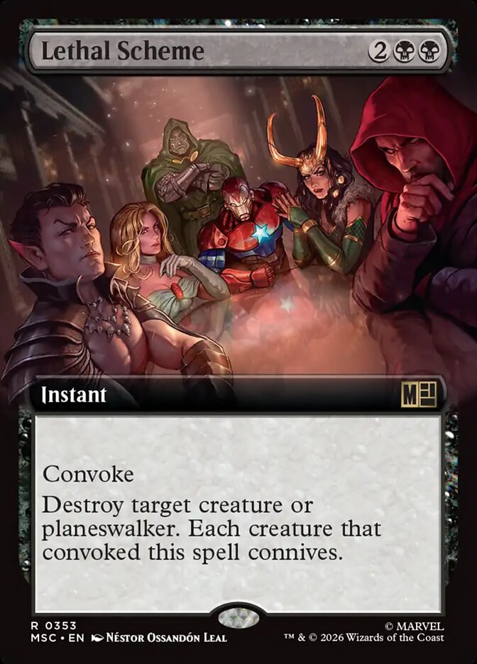 Lethal Scheme (353) - Marvel Super Heroes Commander (MSC)