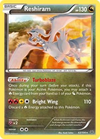 Reshiram (63) - XY - Roaring Skies (ROS)