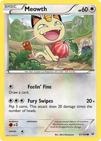 Meowth (67) - XY - Roaring Skies (ROS)