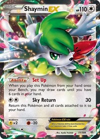 Shaymin EX (77) - XY - Roaring Skies (ROS)