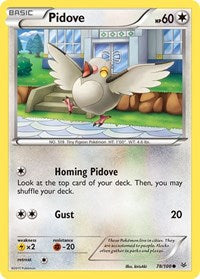 Pidove (78) - XY - Roaring Skies (ROS)