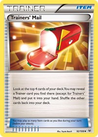 Trainers Mail (92) - XY - Roaring Skies (ROS)