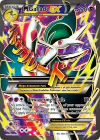 M Gallade EX 100 Full Art (100) - XY - Roaring Skies (ROS)