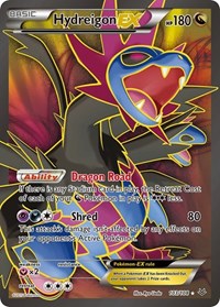 Hydreigon EX 103 Full Art (103) - XY - Roaring Skies (ROS)