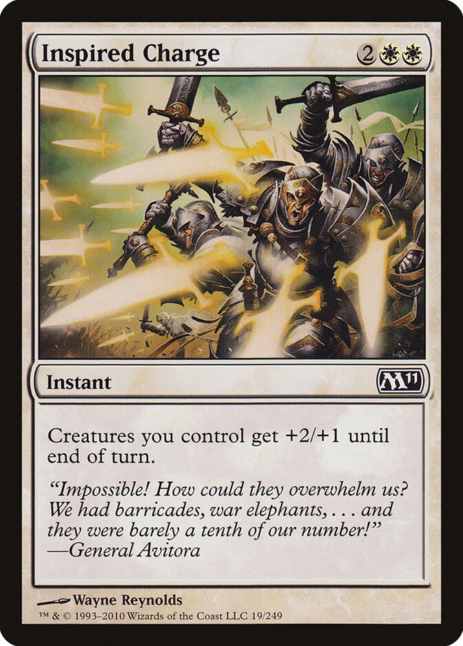 Inspired Charge (19) - Magic 2011 (M11)