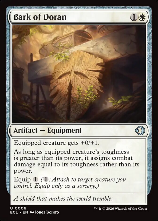 Bark of Doran (6) - Lorwyn Eclipsed (ECL)