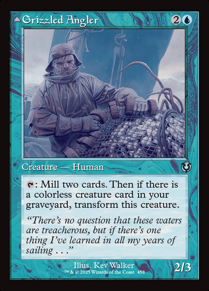 Grizzled Angler // Grisly Anglerfish - [Retro Frame] Innistrad Remastered (INR)