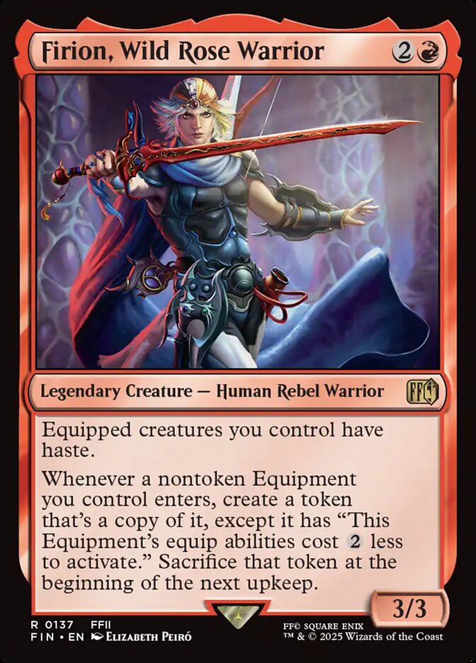 Firion, Wild Rose Warrior (137) - [Foil] Final Fantasy (FIN)