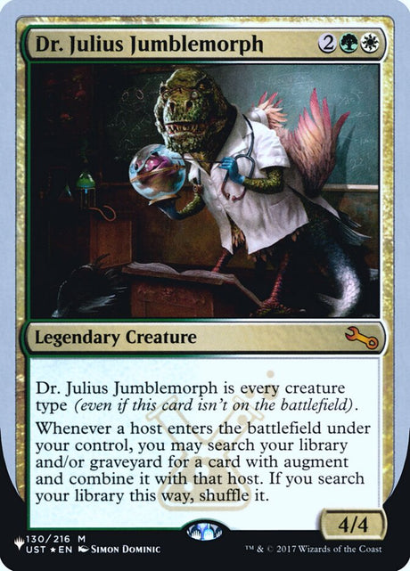 Dr. Julius Jumblemorph (46) - The List (Unfinity Foil Edition) (ULST)