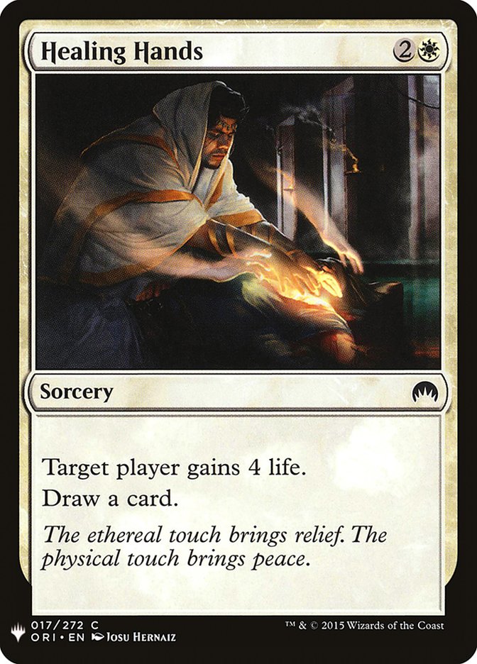 Healing Hands - The List (PLST)