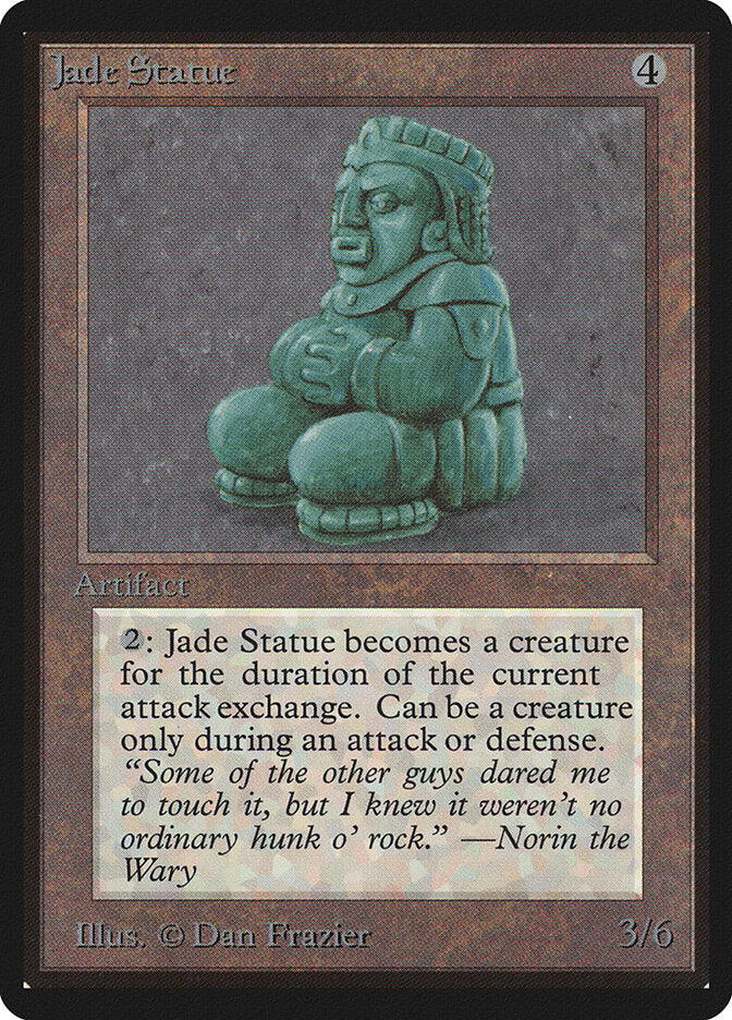 Jade Statue (254) - Limited Edition Beta (LEB)