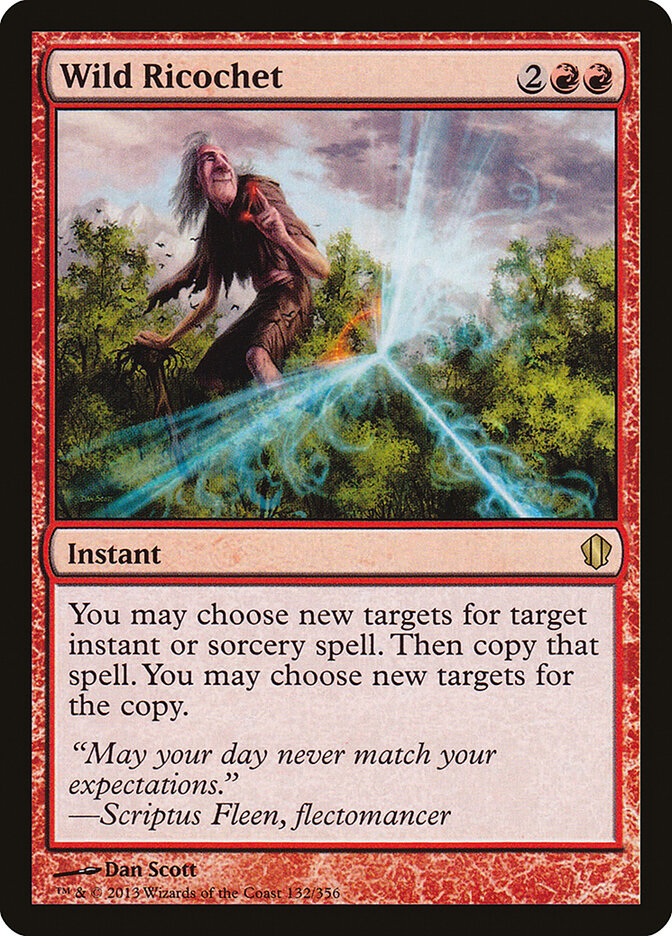 Wild Ricochet (132) - Commander 2013 (C13)