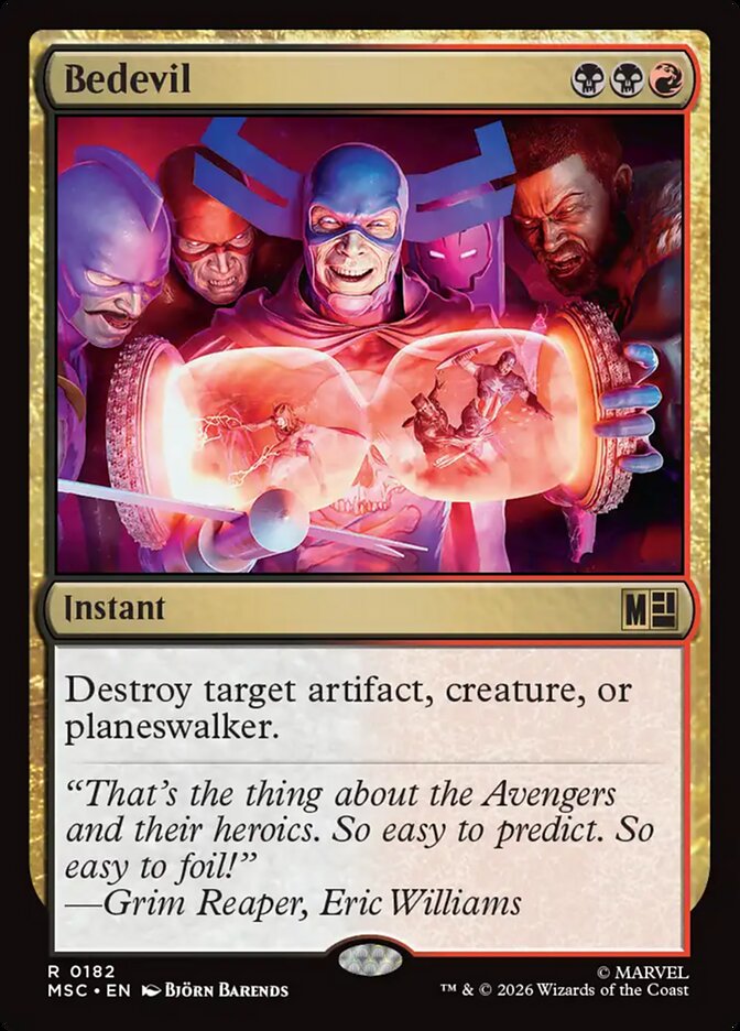 Bedevil (182) - Marvel Super Heroes Commander (MSC)