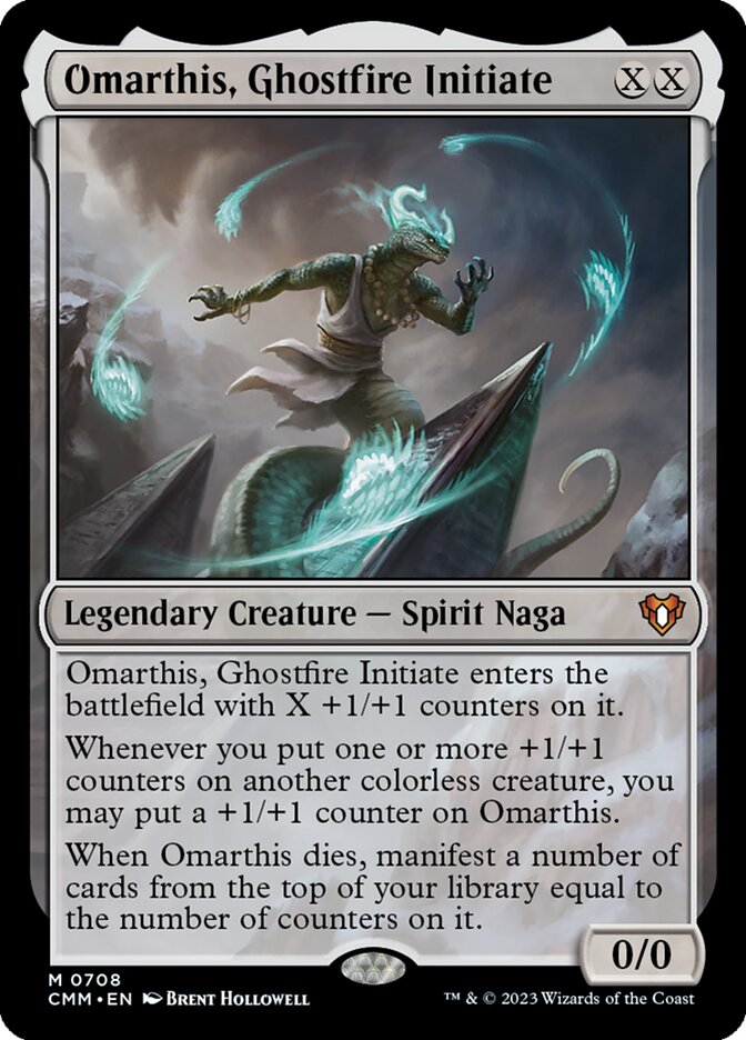 Omarthis, Ghostfire Initiate (708) - Commander Masters (CMM)