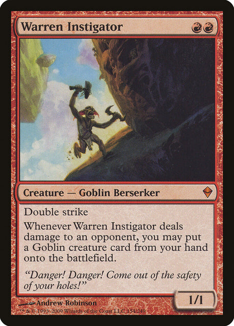 Warren Instigator (154) - Zendikar (ZEN)