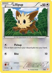 Lillipup (#1) (1) - BW Trainer Kit: Excadrill & Zoroark (BLW)
