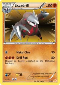 Excadrill (#30 Holo) (30) - BW Trainer Kit: Excadrill & Zoroark (BLW)