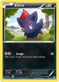 Zorua (#13) (13) - BW Trainer Kit: Excadrill & Zoroark (BLW)