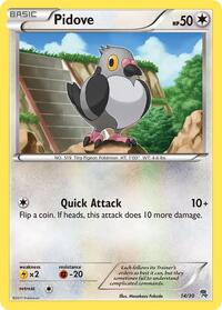 Pidove (#14) (14) - BW Trainer Kit: Excadrill & Zoroark (BLW)