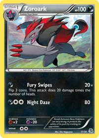 Zoroark (#17 Non-Holo) (17) - BW Trainer Kit: Excadrill & Zoroark (BLW)